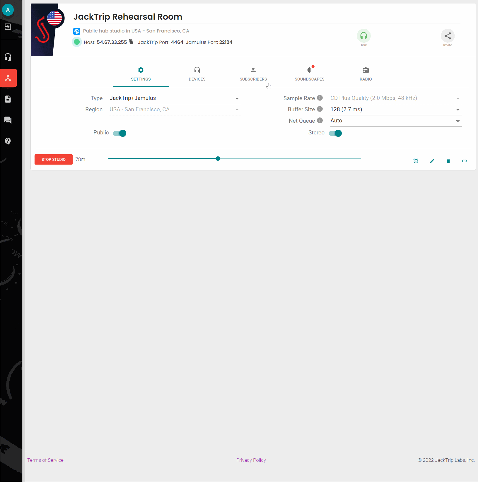 Using JackTrip Soundscapes to Control your Audio and add FX